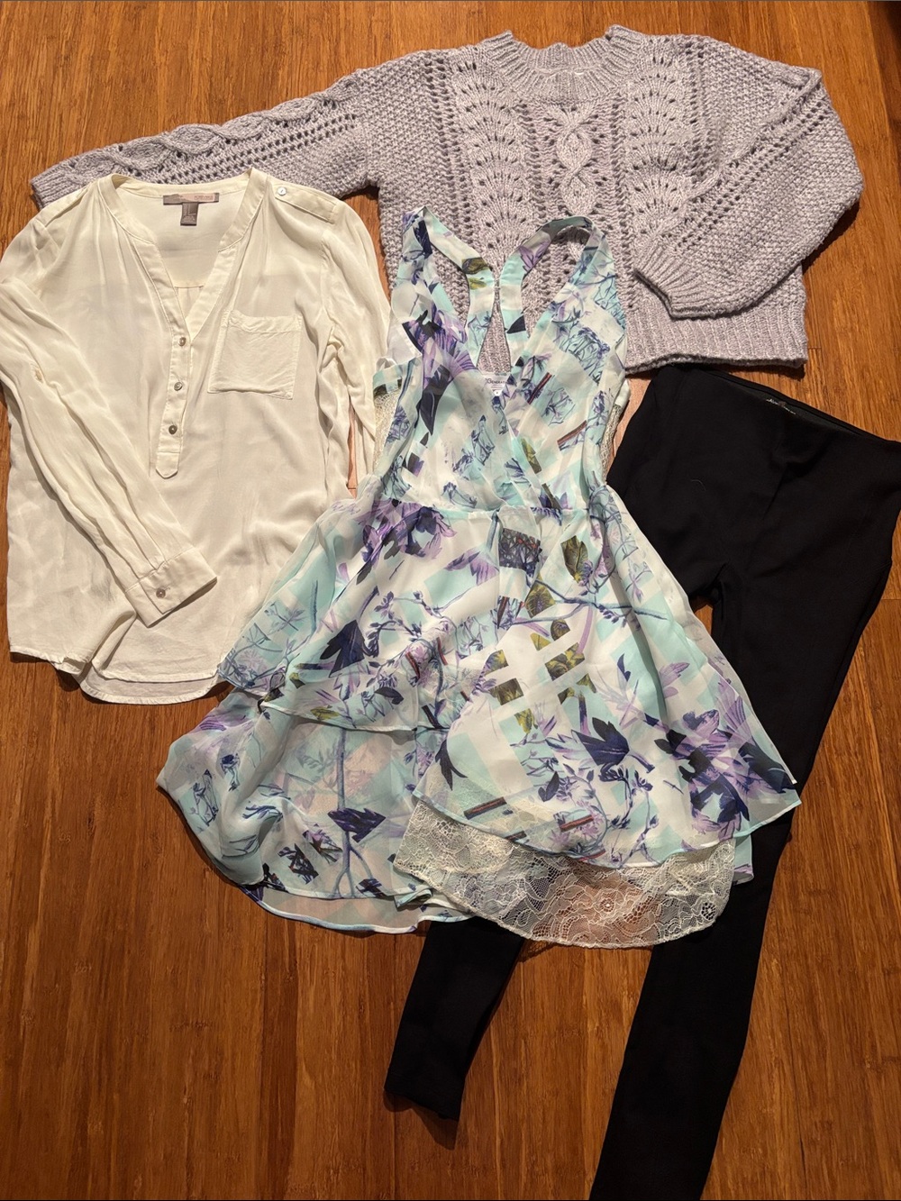 4pc Small Reseller Box Whimsical Boho Grunge Lot BCBG Heartloom David Learner